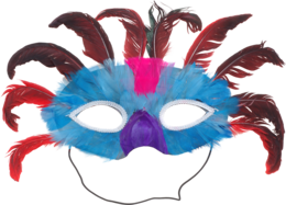 holidays & Carnival mask free transparent png image.