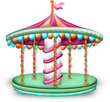 sport & Carousel free transparent png image.