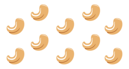 fruits & Cashew free transparent png image.