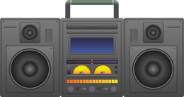 electronics & Cassette player free transparent png image.