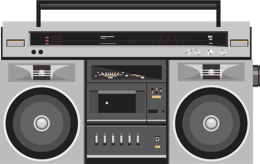 electronics & cassette player free transparent png image.