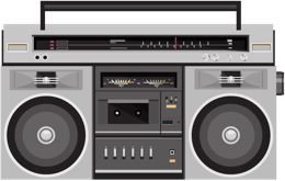 electronics & cassette player free transparent png image.