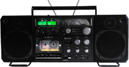 electronics & Cassette player free transparent png image.