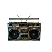 electronics & Cassette player free transparent png image.