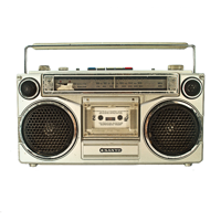 electronics & Cassette player free transparent png image.