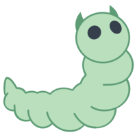 insects & caterpillar free transparent png image.