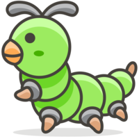 insects & caterpillar free transparent png image.