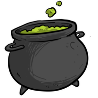 fantasy & Cauldron free transparent png image.