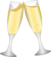 food & champagne free transparent png image.