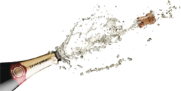 food & Champagne free transparent png image.