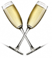 food & champagne free transparent png image.