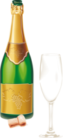 food & champagne free transparent png image.