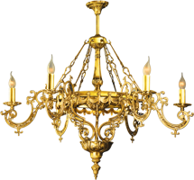 furniture & chandelier free transparent png image.