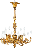 furniture & Chandelier free transparent png image.