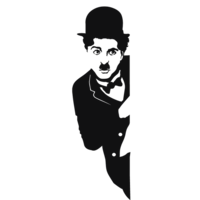 celebrities & Charlie Chaplin free transparent png image.