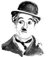 celebrities & charlie chaplin free transparent png image.