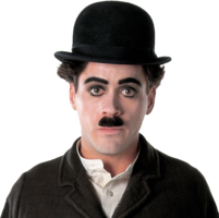 celebrities & Charlie Chaplin free transparent png image.