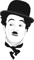 celebrities & Charlie Chaplin free transparent png image.