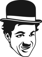 celebrities & Charlie Chaplin free transparent png image.