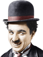 celebrities & Charlie Chaplin free transparent png image.