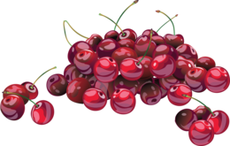 fruits & cherry free transparent png image.