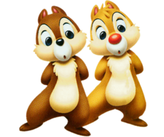 heroes & Chip and Dale free transparent png image.