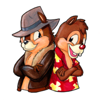 heroes & chip and dale free transparent png image.