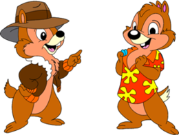 heroes & Chip and Dale free transparent png image.