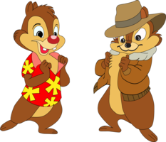 heroes & Chip and Dale free transparent png image.