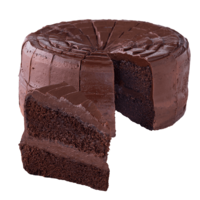 food & Chocolate cake free transparent png image.