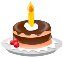 food & chocolate cake free transparent png image.