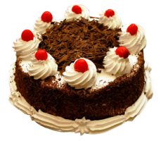 food & Chocolate cake free transparent png image.