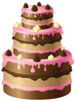 food & chocolate cake free transparent png image.