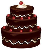 food & chocolate cake free transparent png image.