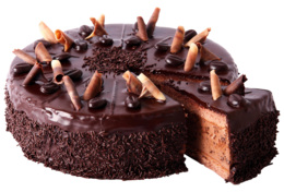 food & chocolate cake free transparent png image.