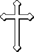 fantasy & Christian cross free transparent png image.