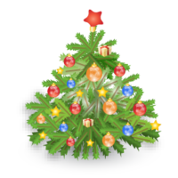 holidays & christmas tree free transparent png image.