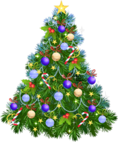 holidays & Christmas tree free transparent png image.