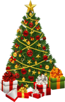 holidays & Christmas tree free transparent png image.