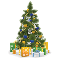 holidays & Christmas tree free transparent png image.