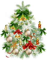 holidays & Christmas tree free transparent png image.