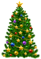 holidays & Christmas tree free transparent png image.