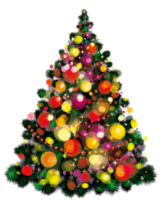 holidays & christmas tree free transparent png image.