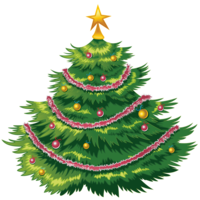 holidays & Christmas tree free transparent png image.