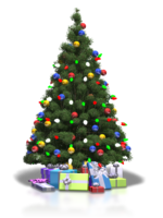 holidays & Christmas tree free transparent png image.