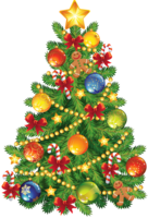 holidays & christmas tree free transparent png image.