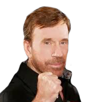 celebrities & chuck norris free transparent png image.