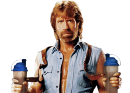 celebrities & Chuck Norris free transparent png image.