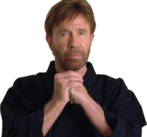 celebrities & chuck norris free transparent png image.