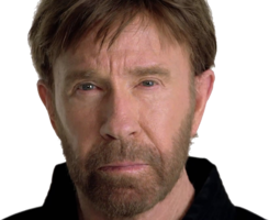 celebrities & Chuck Norris free transparent png image.